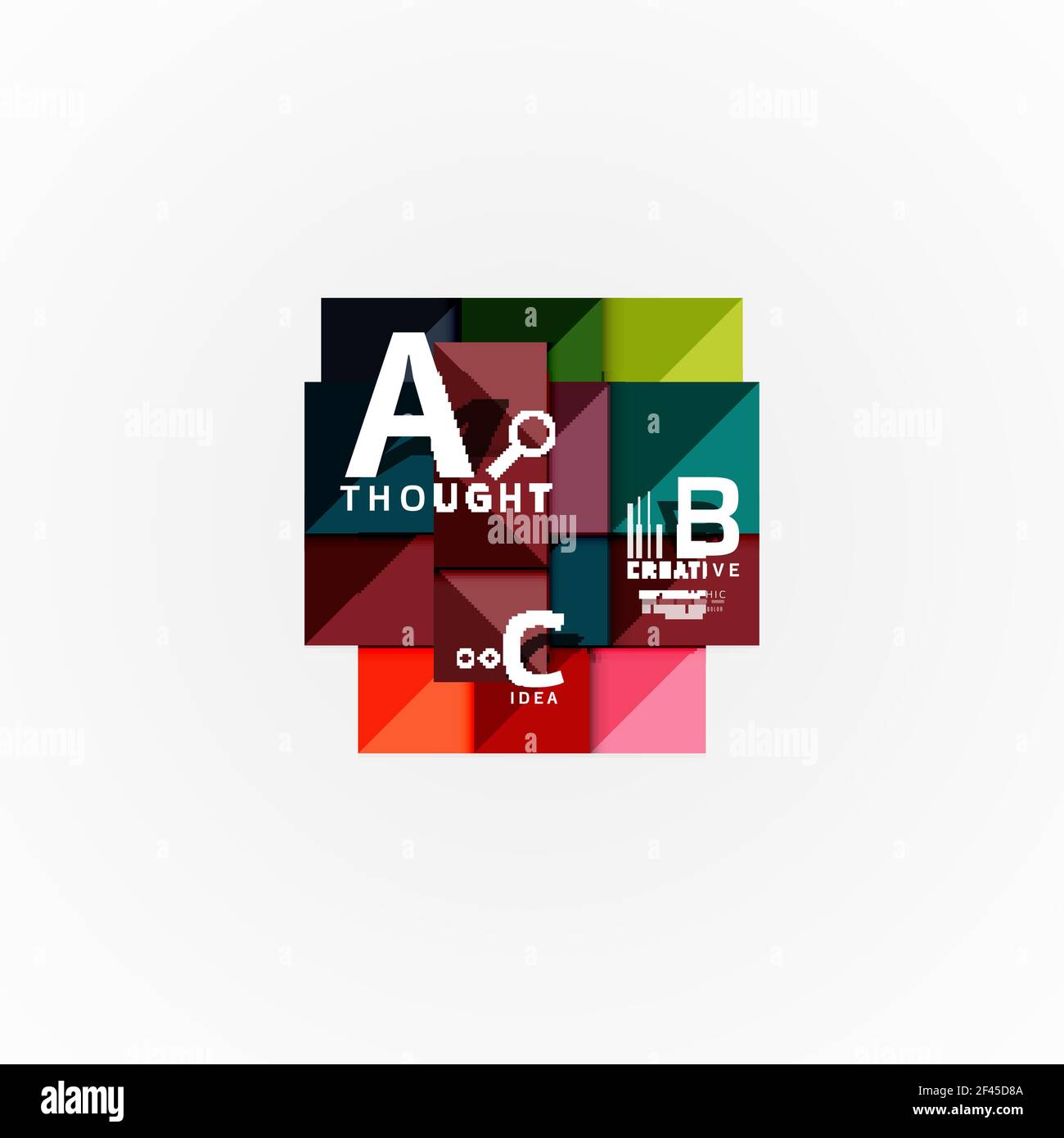 Layout infografico del diagramma delle fasi dell'opzione carta. Layout infografico del diagramma delle fasi dell'opzione carta. Illustrazione artistica vettoriale per presentazioni aziendali, banner Web o poster Illustrazione Vettoriale