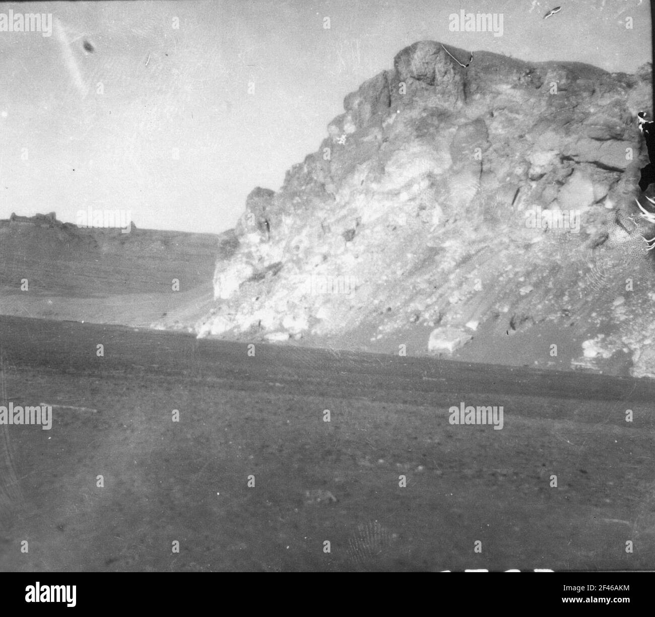 Cina. Sinkiang (xinjiang). Takla Markan. Egitto-tagh, Nordabstürbe Foto Stock