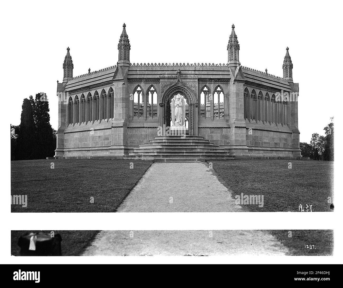 Kanpur / India: Monumento commemorativo per le Murse delle famiglie inglesi nel 1857 Foto Stock