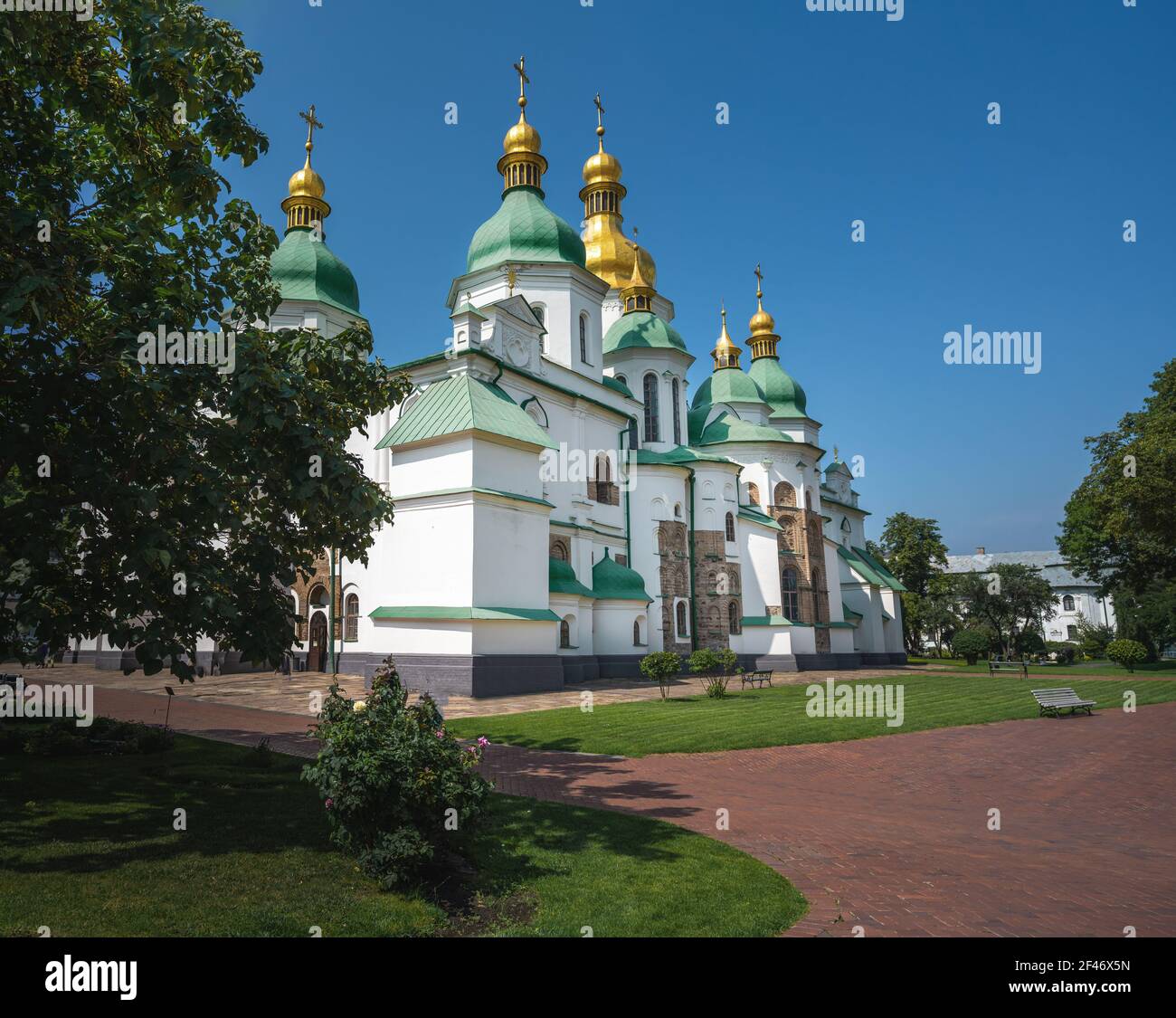 Cattedrale di Santa Sofia - Kiev, Ucraina Foto Stock