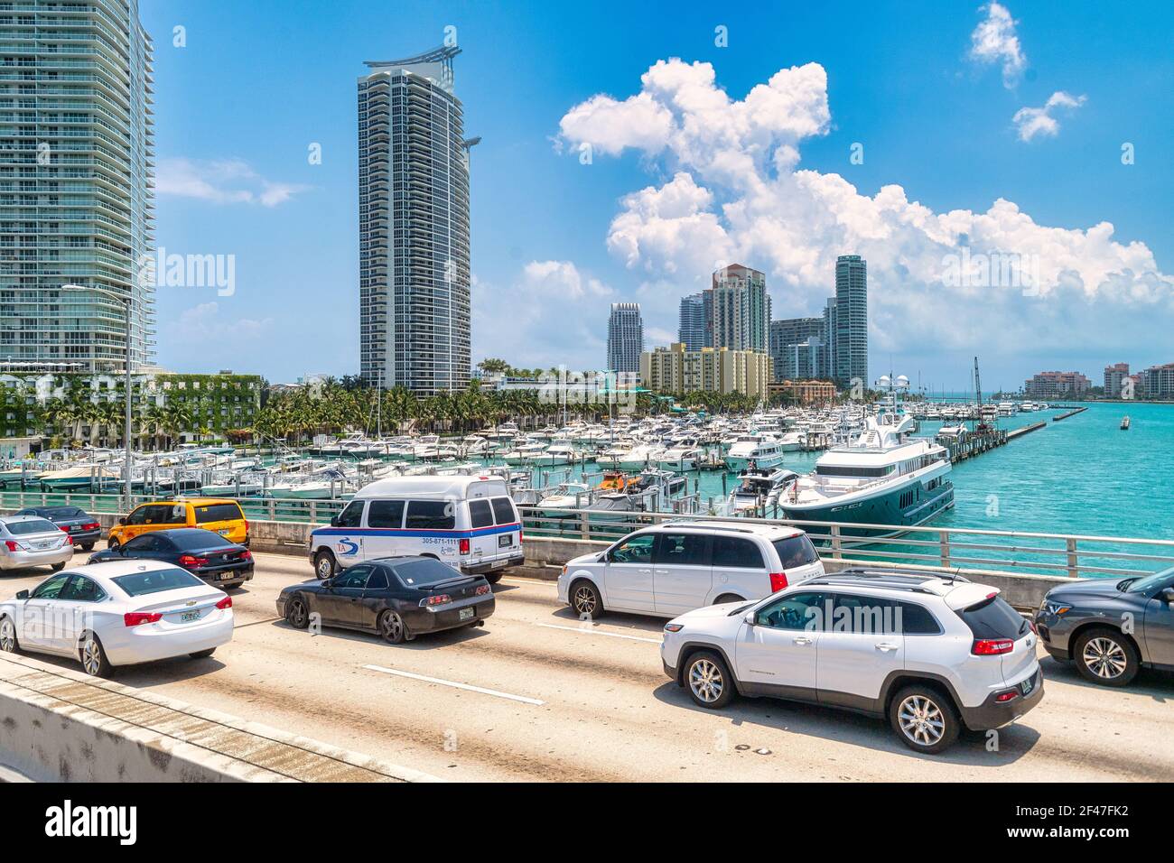 Miami USA nel 2017 Foto Stock