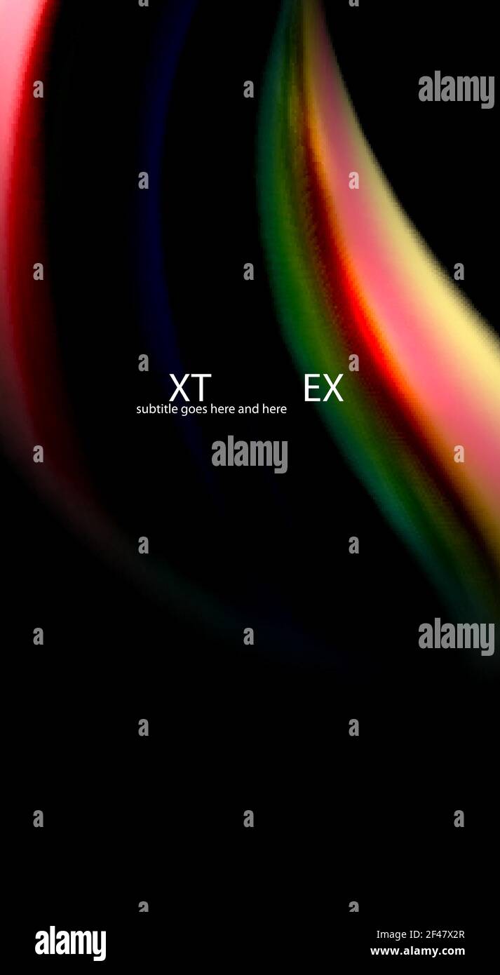 Sfocatura colore linee d'onda sfondo astratto. Sfocatura colore linee d'onda sfondo astratto. Illustrazione vettoriale per lo sfondo dell'applicazione, la presentazione aziendale o il banner Web Illustrazione Vettoriale