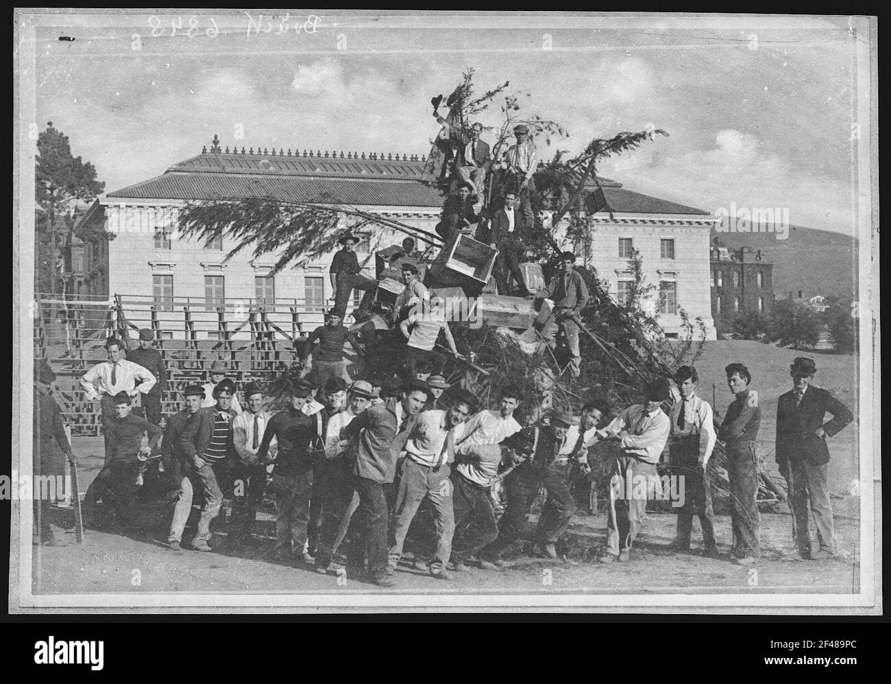 Kalifornien. Senior Rally, University of California Foto Stock
