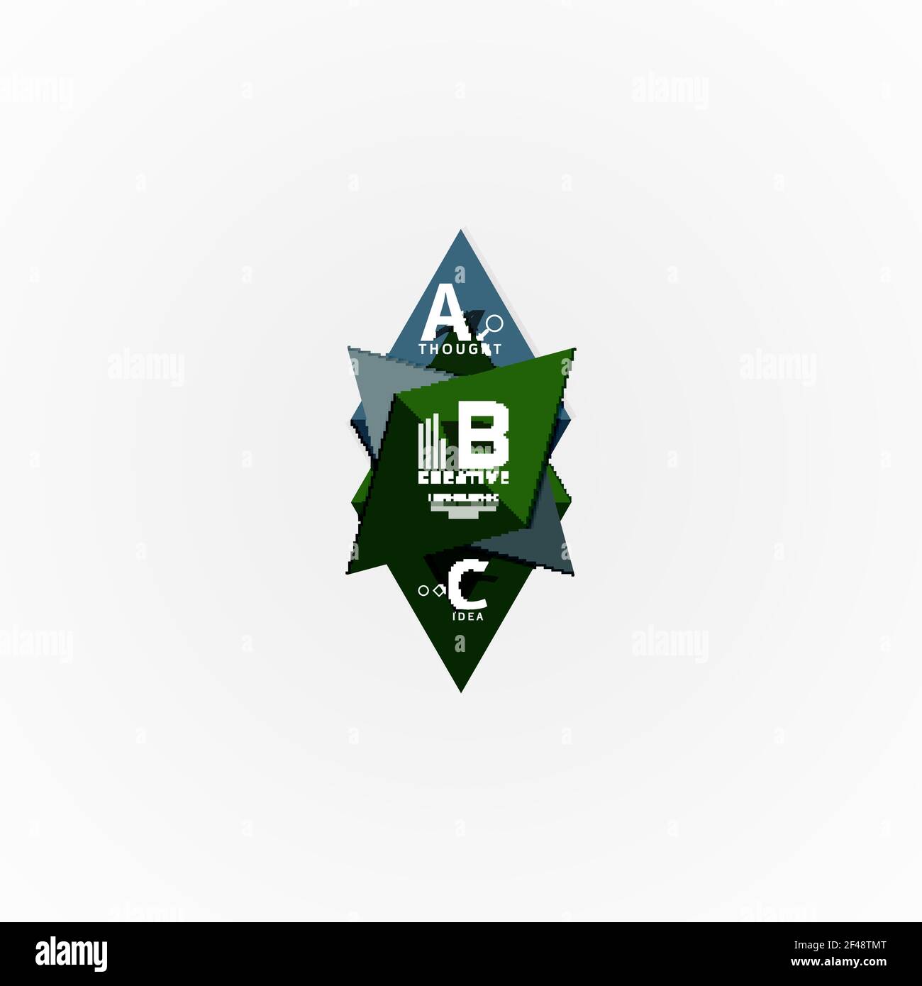 Layout infografico del diagramma delle fasi dell'opzione carta. Layout infografico del diagramma delle fasi dell'opzione carta. Illustrazione artistica vettoriale per presentazioni aziendali, banner Web o poster Illustrazione Vettoriale