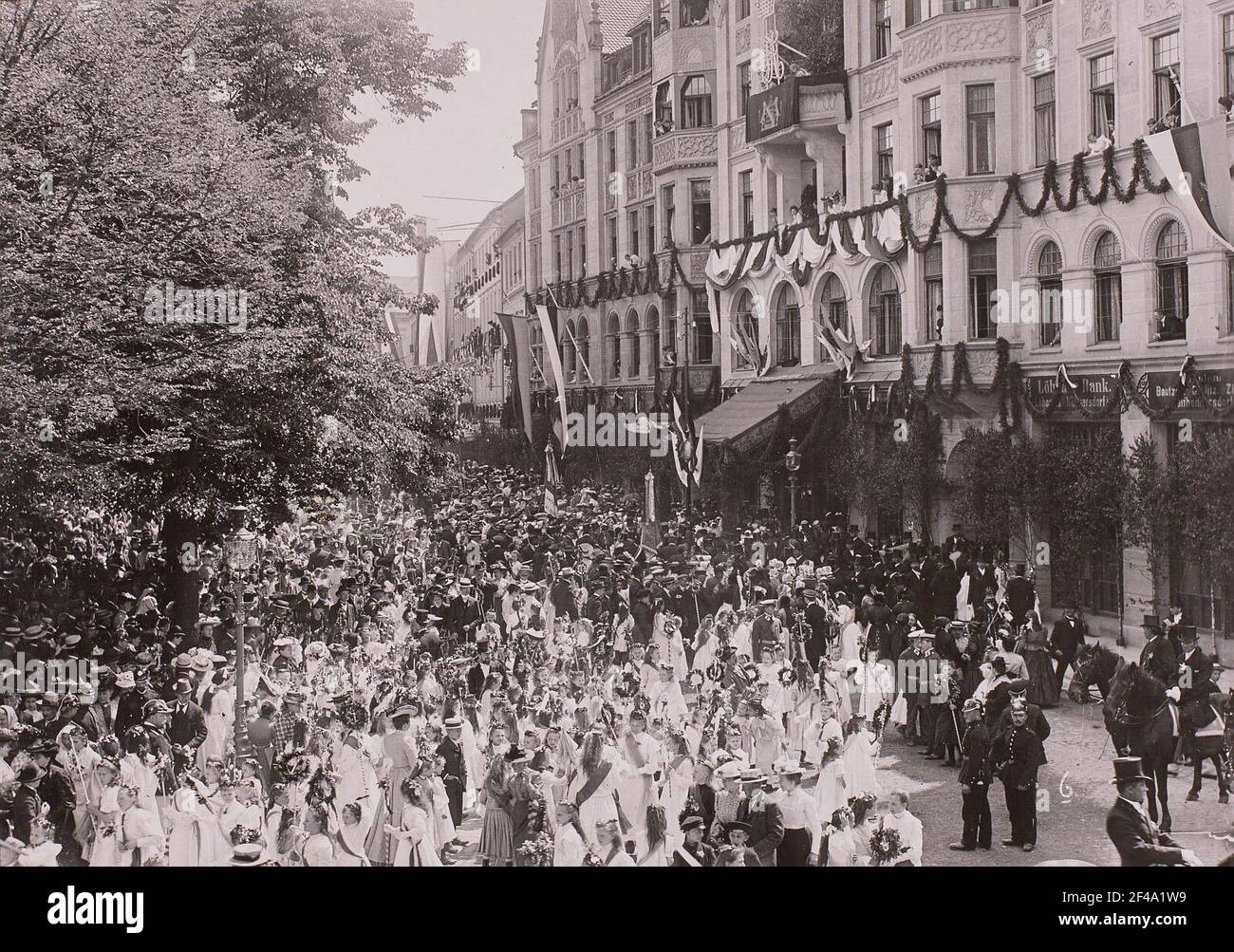 Anniversario del centesimo anniversario delle guerre di liberazione di 1813/15 a Bautzen Foto Stock