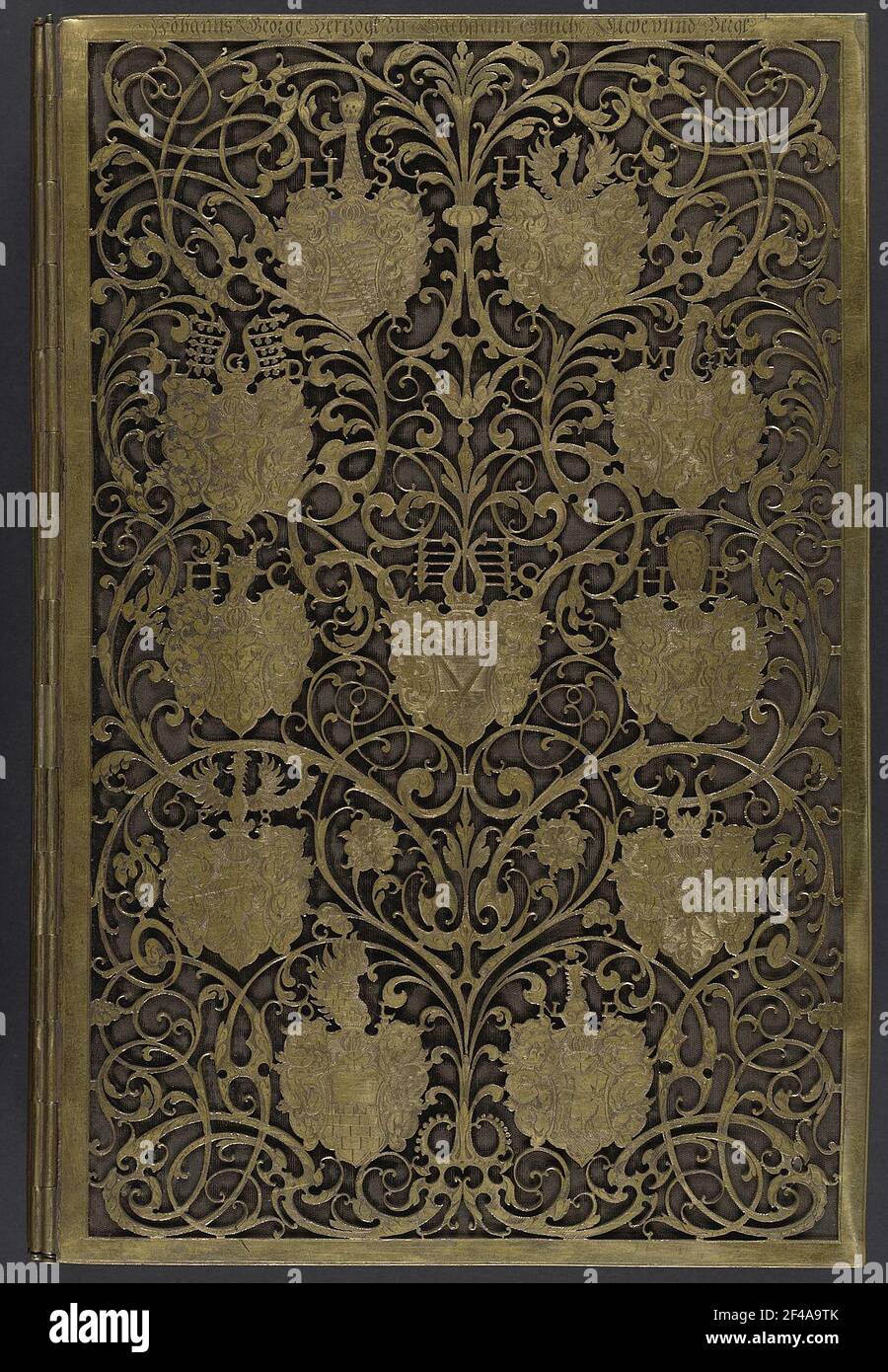 Biblia.273 - coperchio Foto Stock