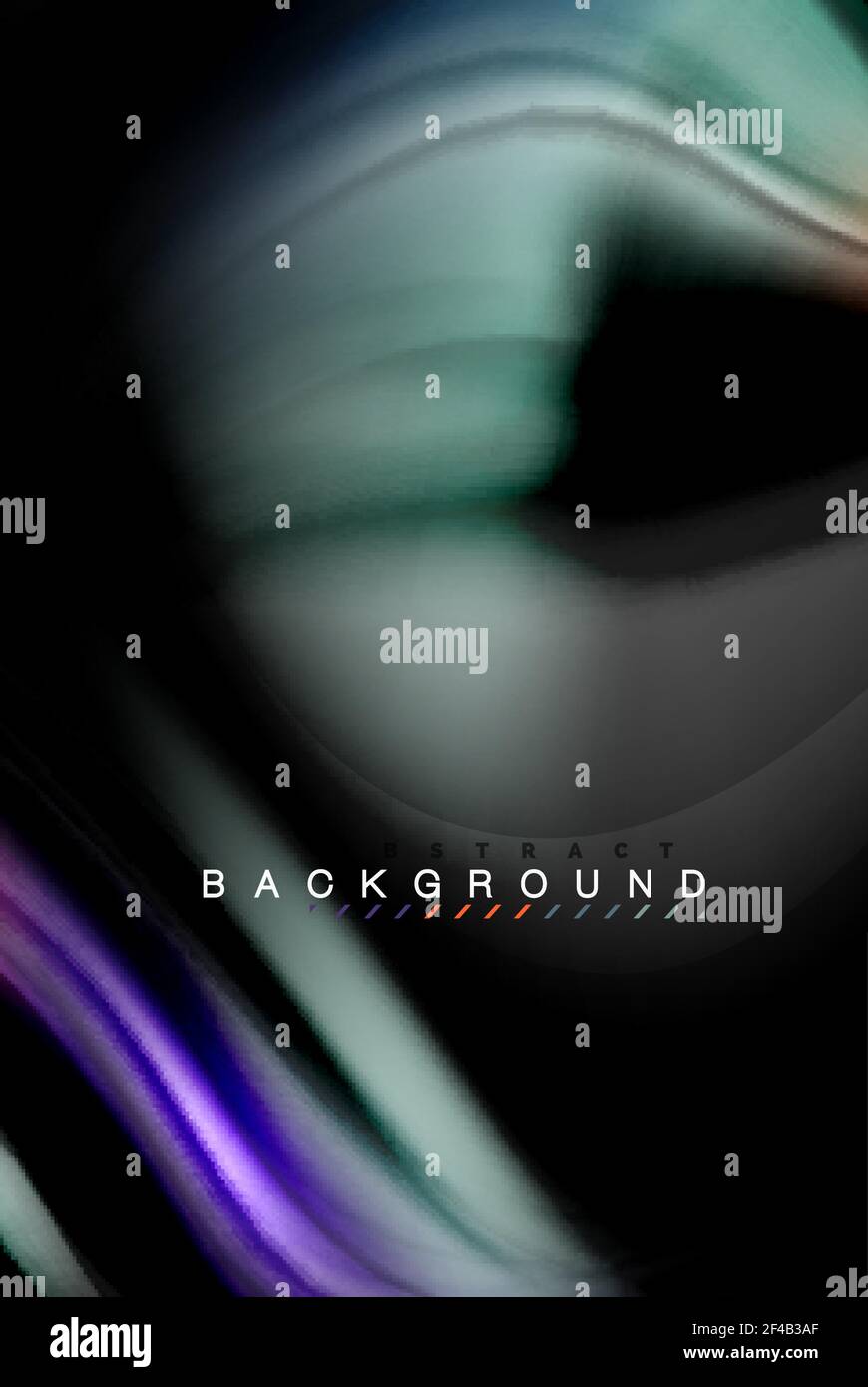 Design a colori liquidi fluidi, sfondo colorato in marmo o plastica a trama ondulata, brillanti elementi multicolori su nero, per presentazioni aziendali o tecnologiche o per il disegno di copertine di brochure web, carta da parati. Fluido liquido colori brillanti design, marmo colorato o plastica sfondo ondulato, incandescente multicolore elementi su nero, per la presentazione di affari o tecnologia o web brochure copertina disegno, carta da parati, illustrazione vettoriale Illustrazione Vettoriale