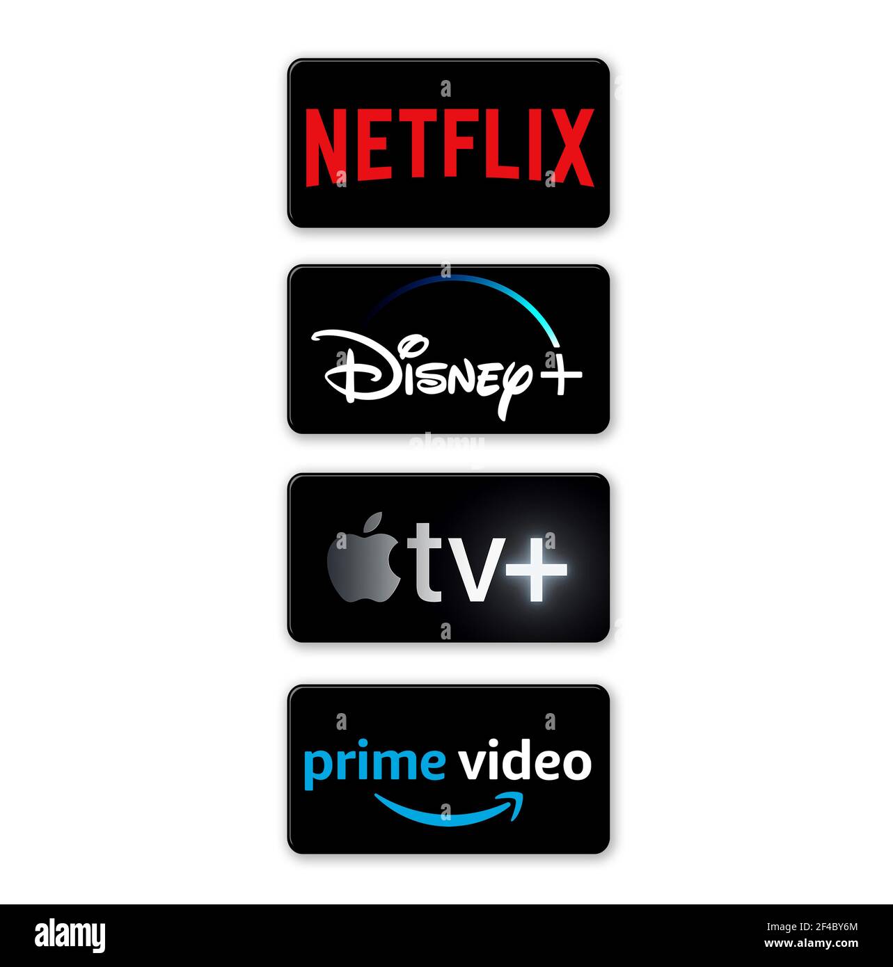 Servizi di streaming video su richiesta Foto Stock