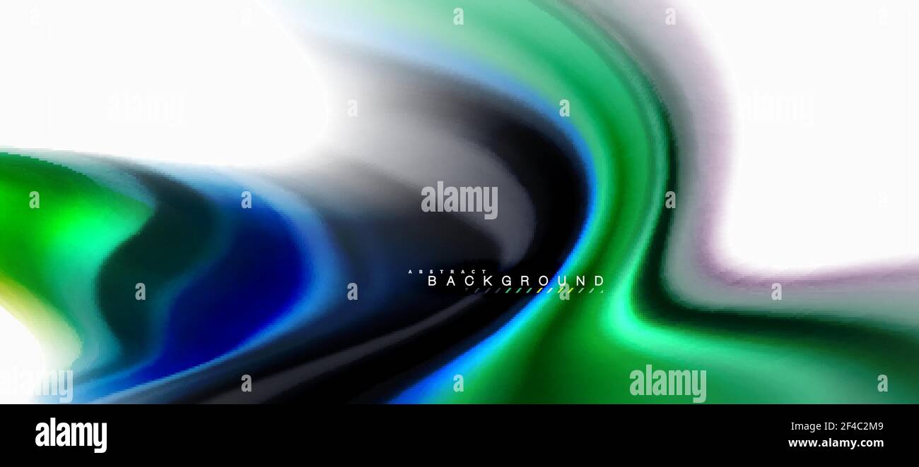 Fluid Liquid mixing Colors Concept su sfondo grigio chiaro, curva flusso, trendy modello astratto layout per business o tecnologia presentazione o web brochure copertina, sfondo. Fluid Liquid mixing Colors Concept su sfondo grigio chiaro, curva flusso, trendy modello astratto layout per business o tecnologia presentazione o web brochure copertina, sfondo. Illustrazione vettoriale Illustrazione Vettoriale