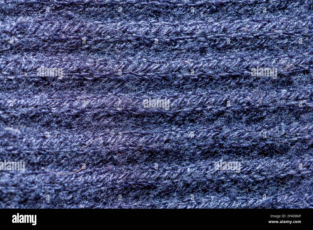 Primo piano di Blue Fabric background Foto Stock
