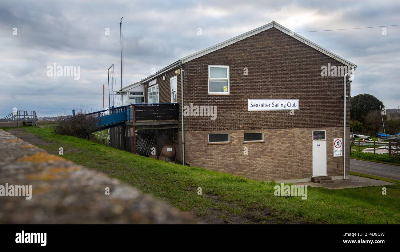 Sealter Sailing Club clubhouse edificio esterno Foto Stock