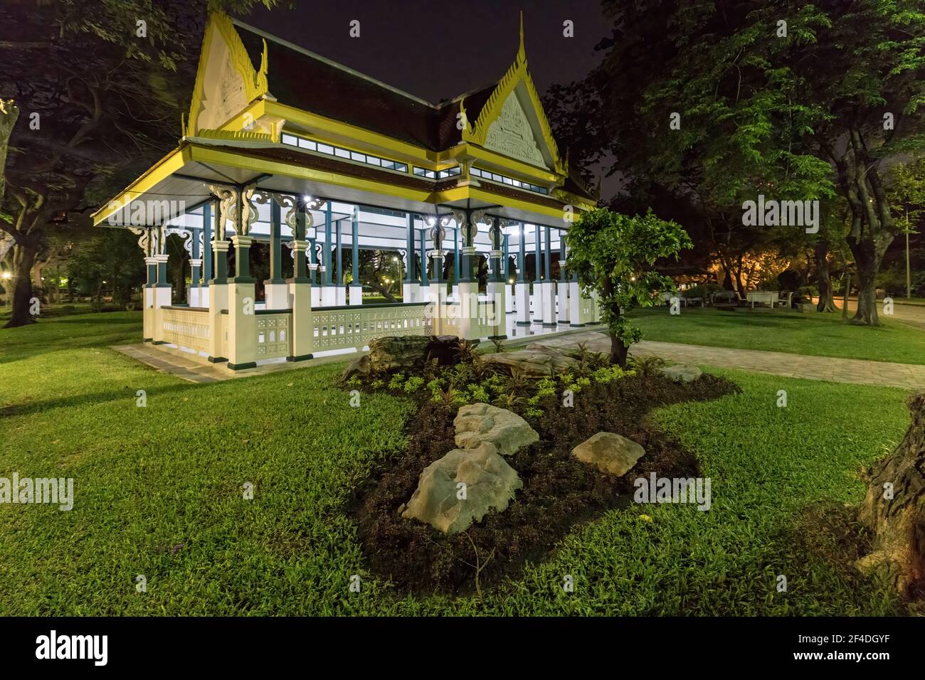 Sala Lumphinee, Parco Lumphinee, Bangkok, Thailandia Foto Stock