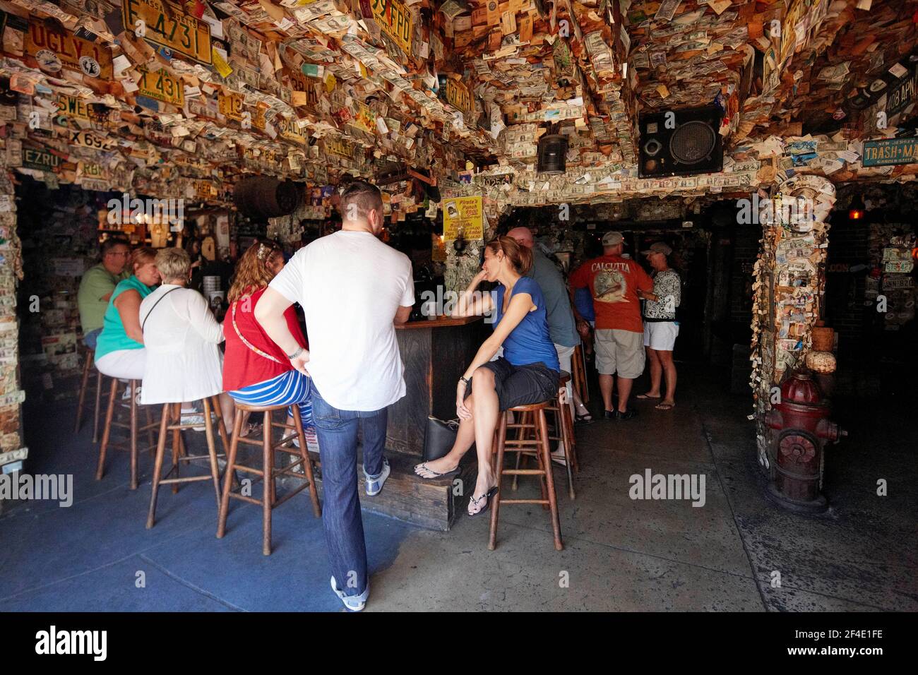 Il Capt. Tony's Saloon è il più antico bar della Florida su Greene St Key West Florida USA Foto Stock