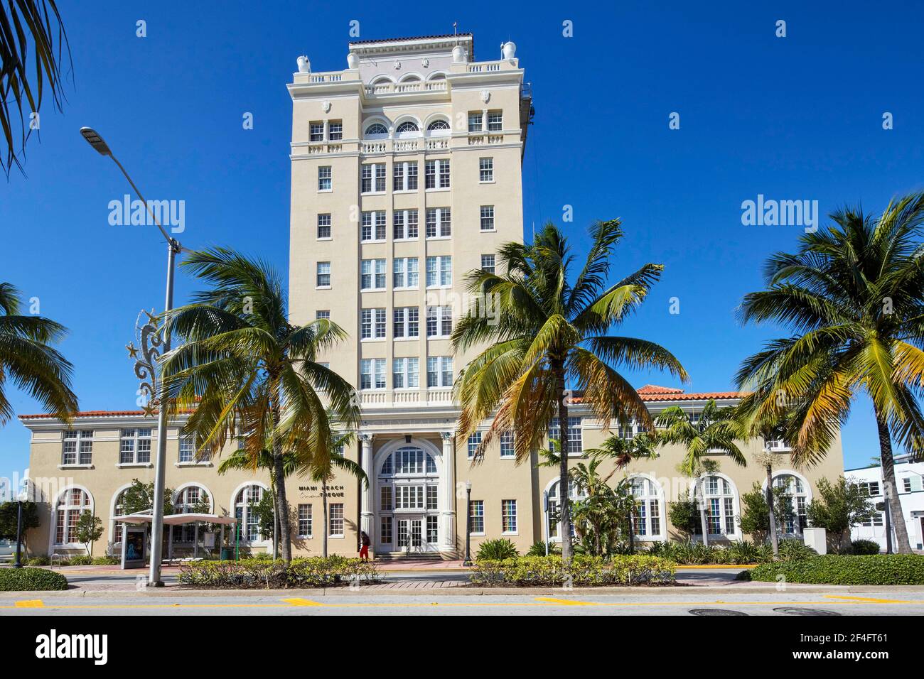 Miami Beach District Court a Miami Beach Florida USA Foto Stock