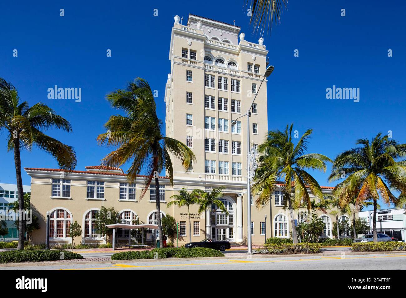 Miami Beach District Court a Miami Beach Florida USA Foto Stock
