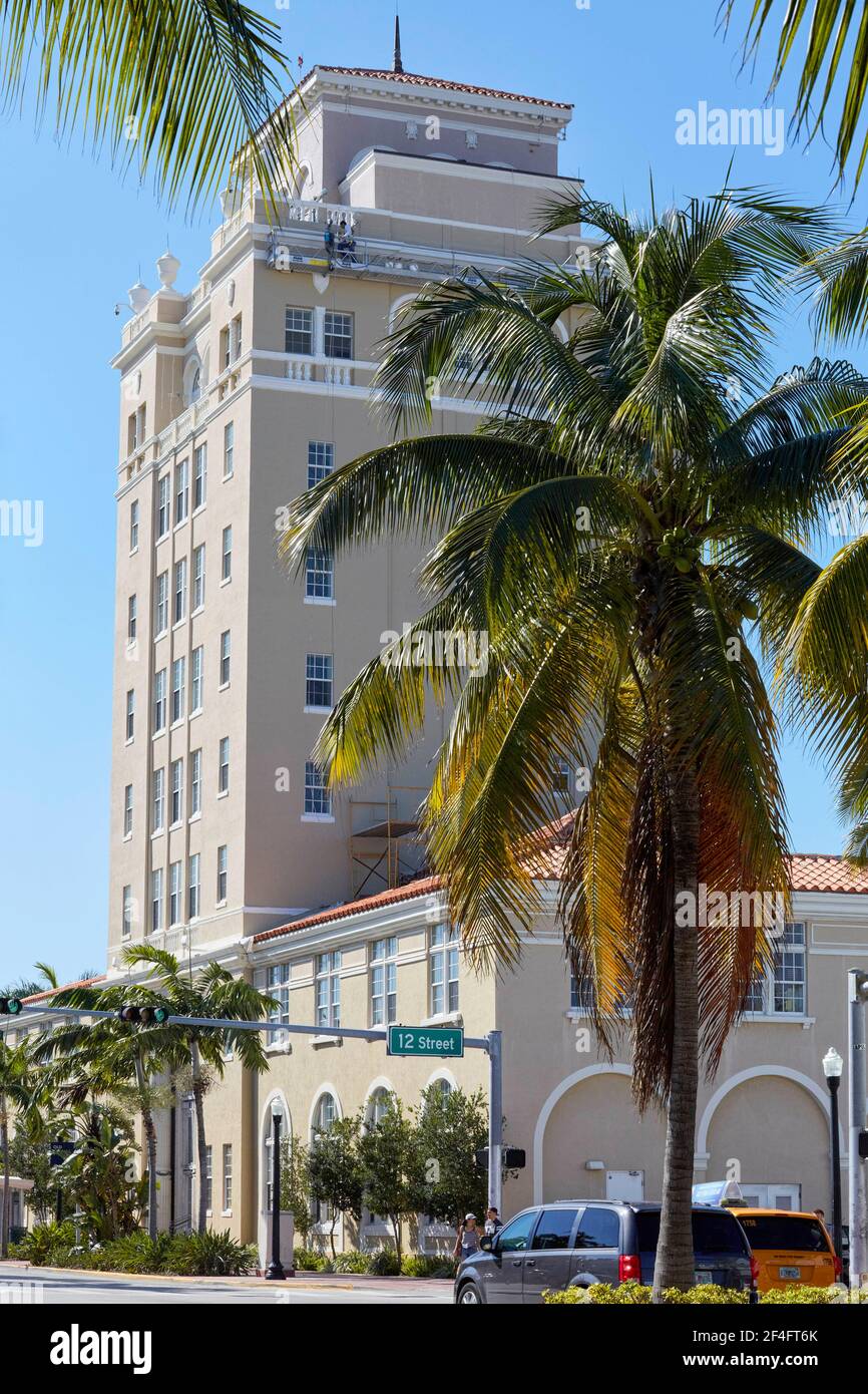 Miami Beach District Court a Miami Beach Florida USA Foto Stock