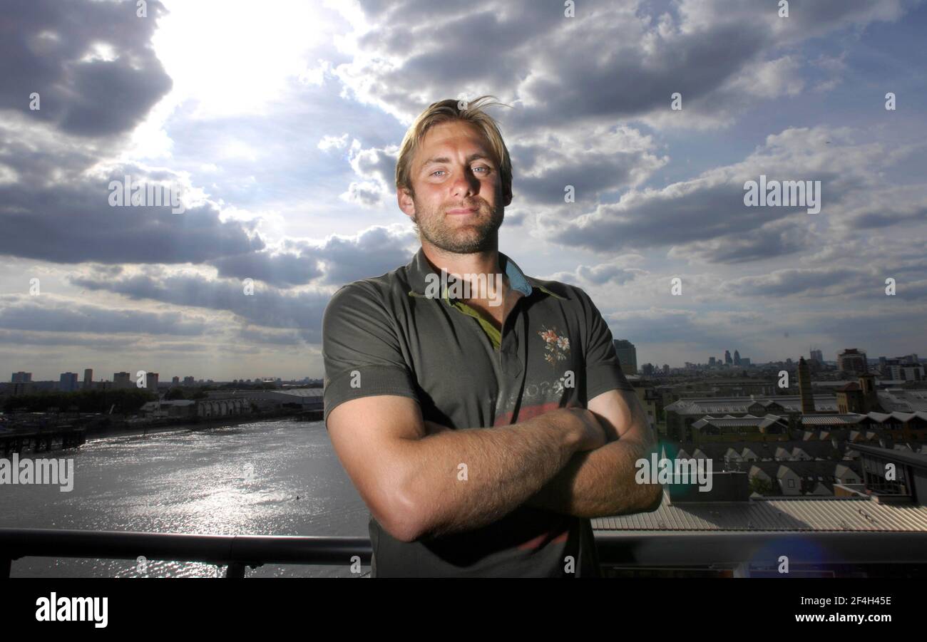 ROB VERDE WEST HAM PORTIERE A CASA. 9/8/2007 FOTO DAVID ASHDOWN Foto Stock