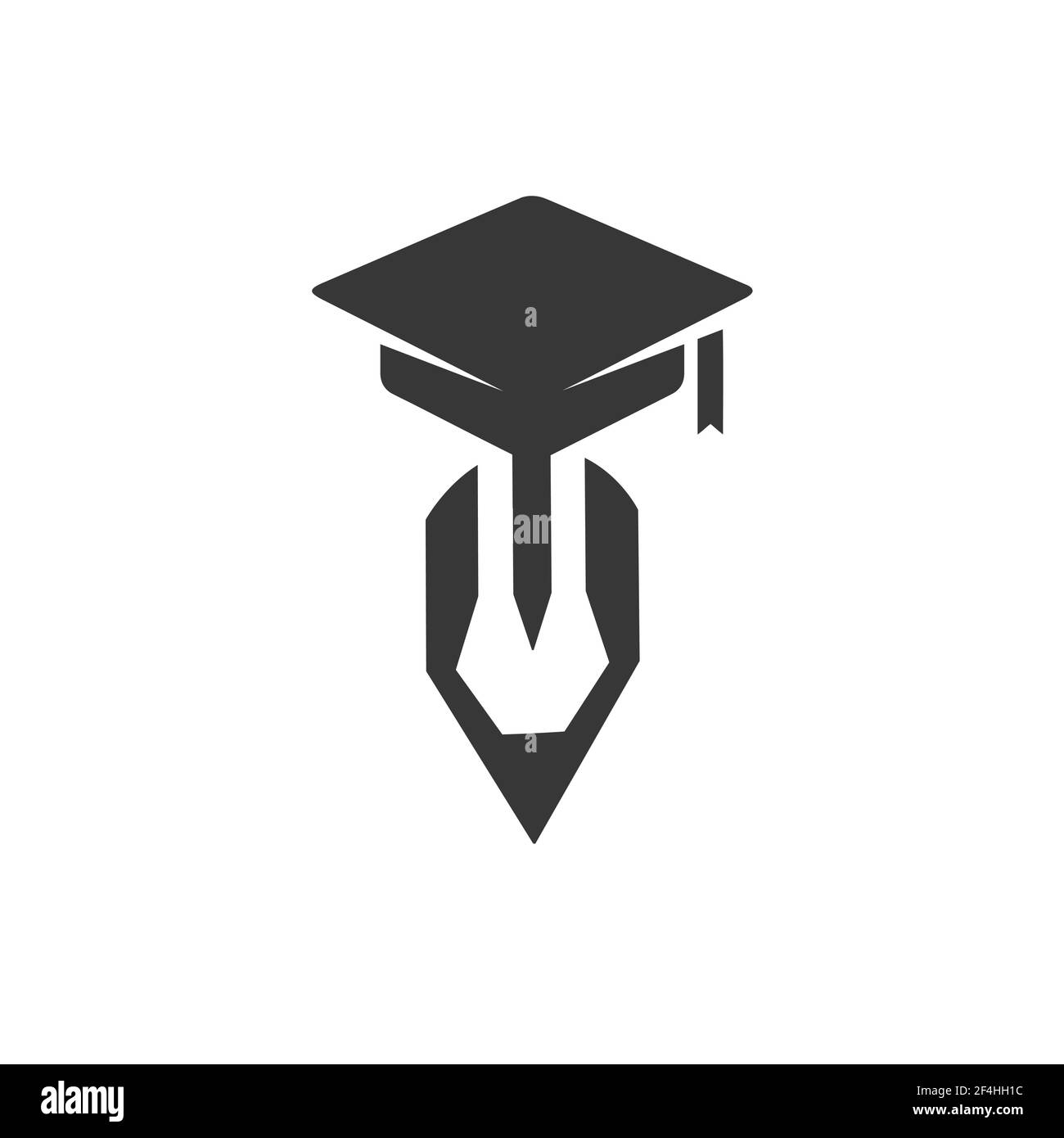 Logo Education e Modern Study. Illustrazione Vettoriale