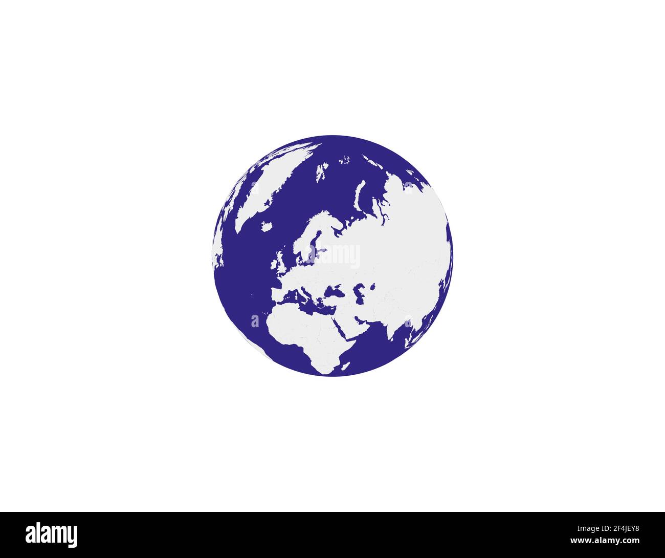 Illustrazione vettoriale. Icona globo terrestre Illustrazione Vettoriale