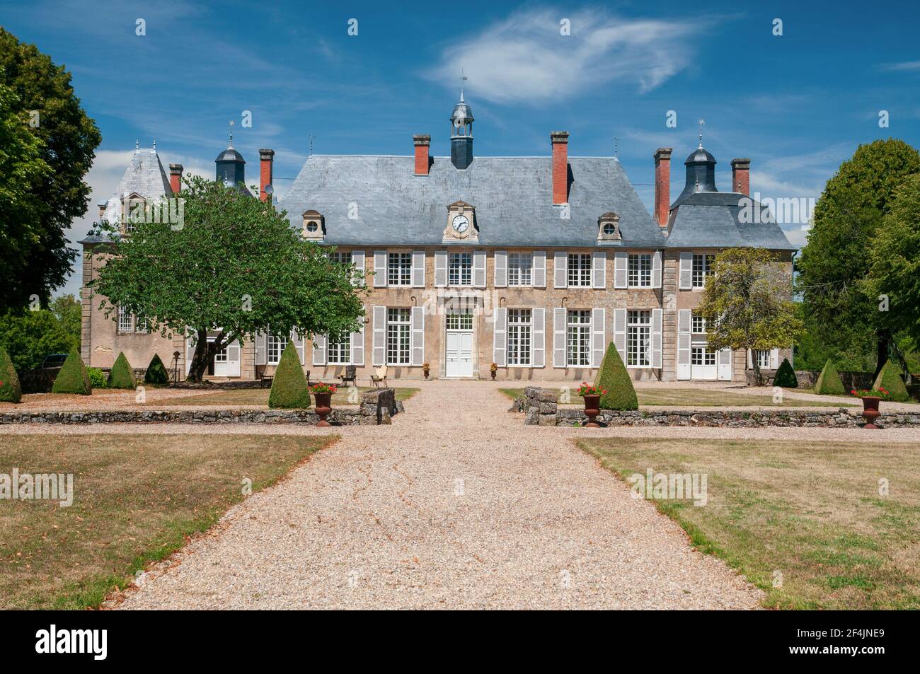 Castello di Arthel (16 ° - 19 ° secolo), un monumento storico elencato, Arthel, Nievre (58), Borgogna-Franche-Comte, Francia Foto Stock