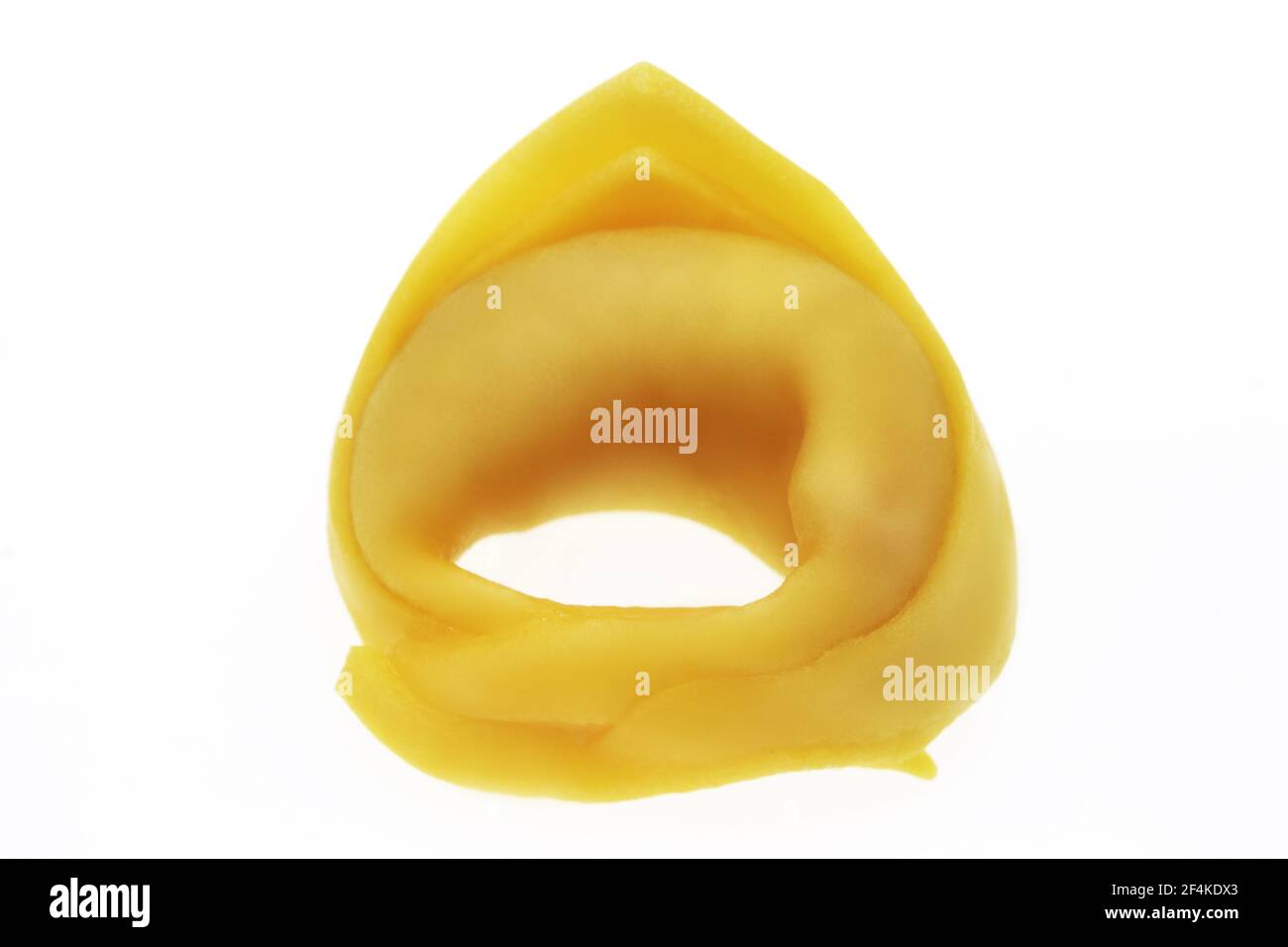 Tortellino fatto a mano, cucina tipica emiliano-romagnola, Italia Foto Stock