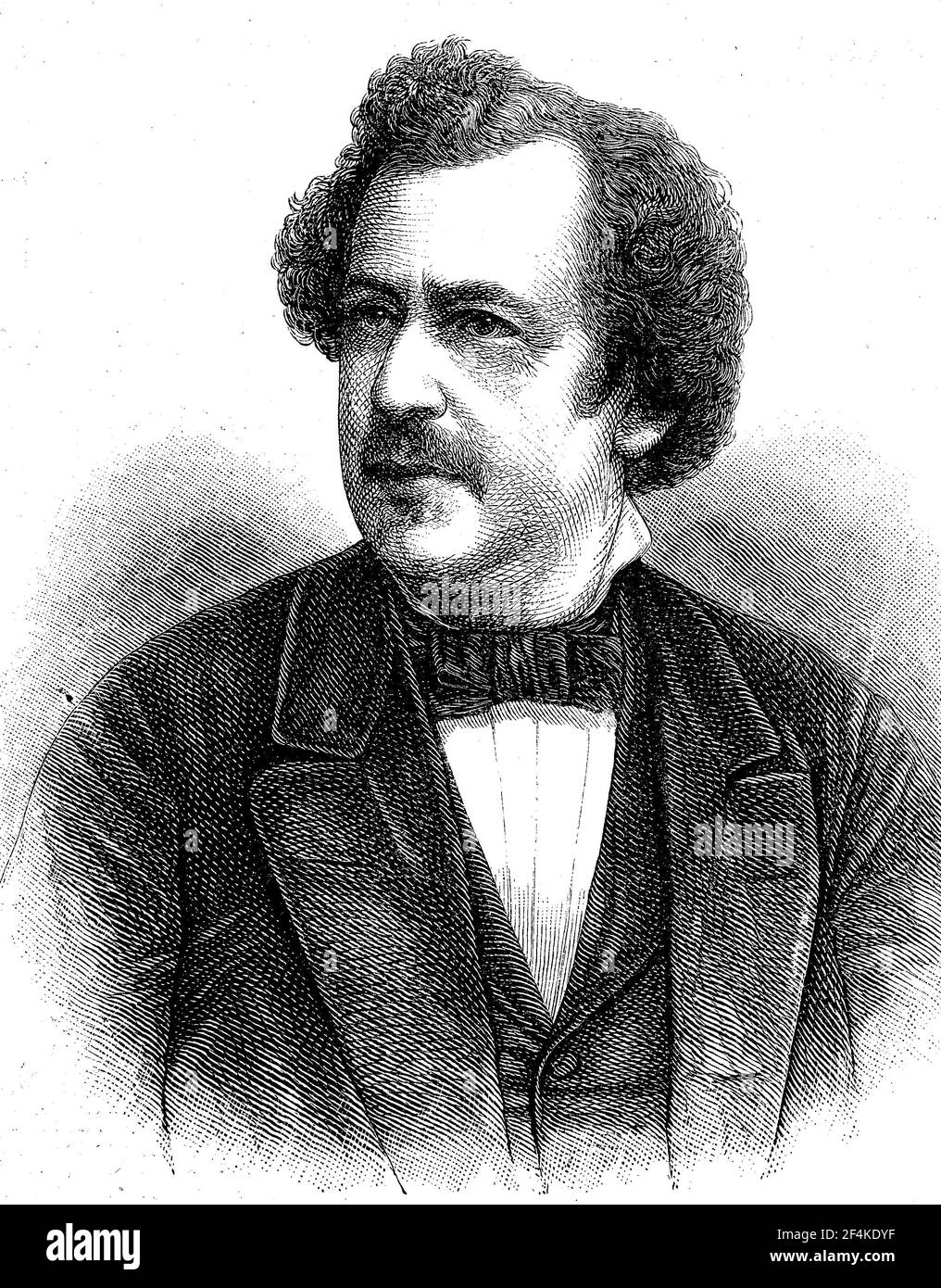 Otto Eduard Devrient, 3 ottobre 1838 – 23 giugno 1894, è stato un . Ottobre 1838 - 23. Juni 1894, war ein deutscher Schauspieler und Dramatiker, Historisch, storico, digitale riproduzione migliorata di un originale del 19 ° secolo / digitale Reproduktion einer Originalvorlage aus dem 19. Jahrhundert Foto Stock