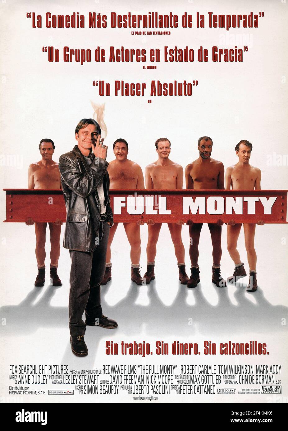 FULL MONTY (1997), regia DI PETER CATTANEO. Credit: FOTO FOX SEARCHLIGHT / Album Foto Stock
