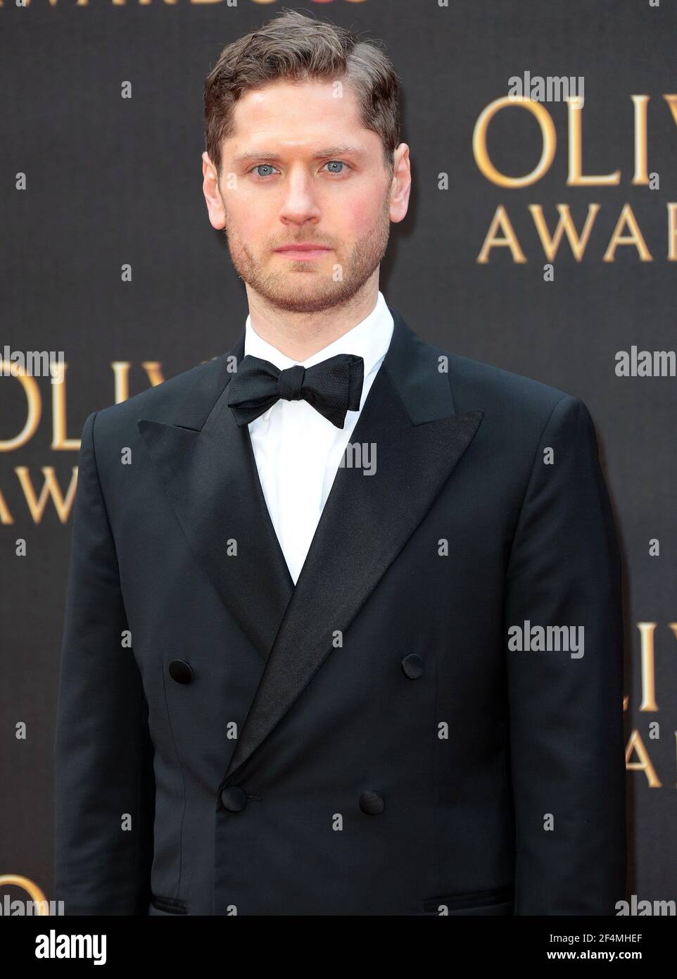 Apr 07, 2019 - Londra, Inghilterra, UK - The Olivier Awards 2019, Royal Albert Hall - Arrivi Red Carpet Mostre fotografiche: Kyle Soller Foto Stock