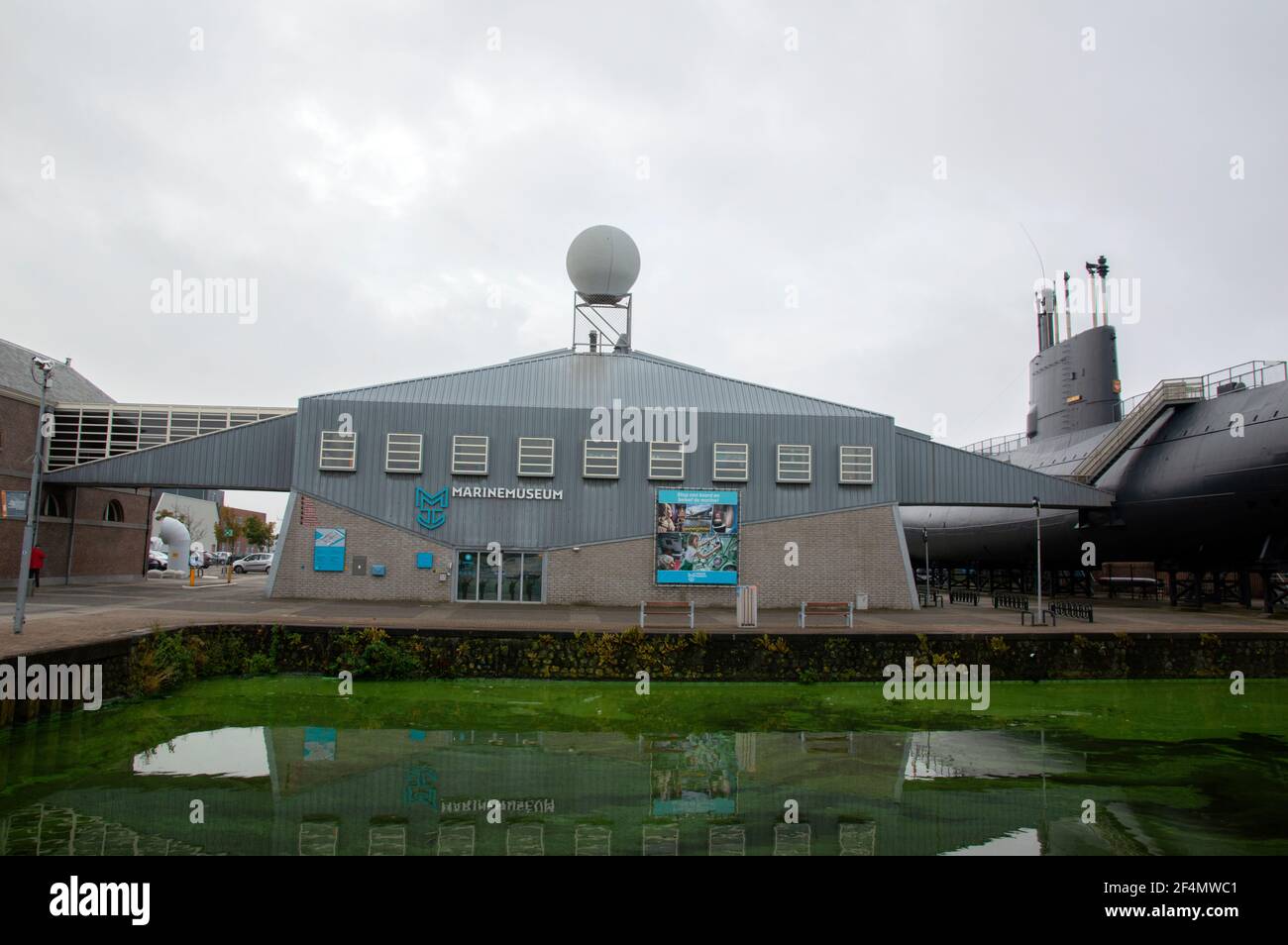 Edificio del Marinemuseum a Den Helder Paesi Bassi 23-9-2019 Foto Stock