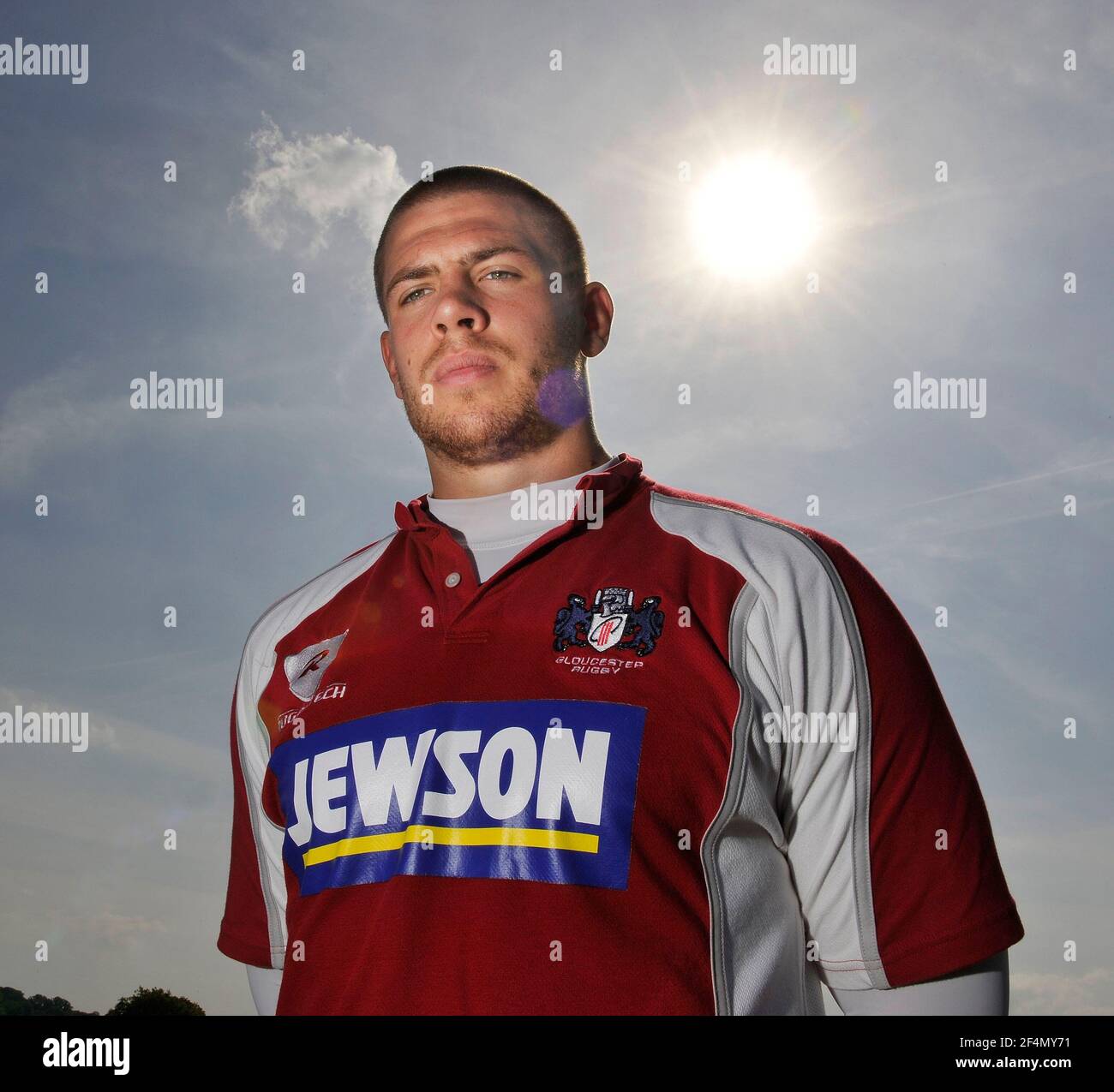 DAVE ATTWOOD GLOUCESTER RUGBY CLUB. 1/9/10 FOTO DAVID ASHDOWN Foto stock -  Alamy