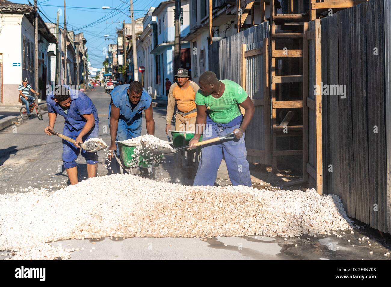 Santa Città nella provincia di Villa Clara, Cuba Foto Stock