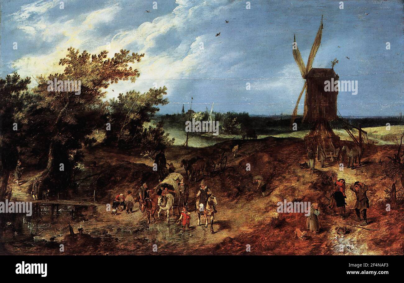 Adriaen van de Venne - Estate 1614 Foto Stock