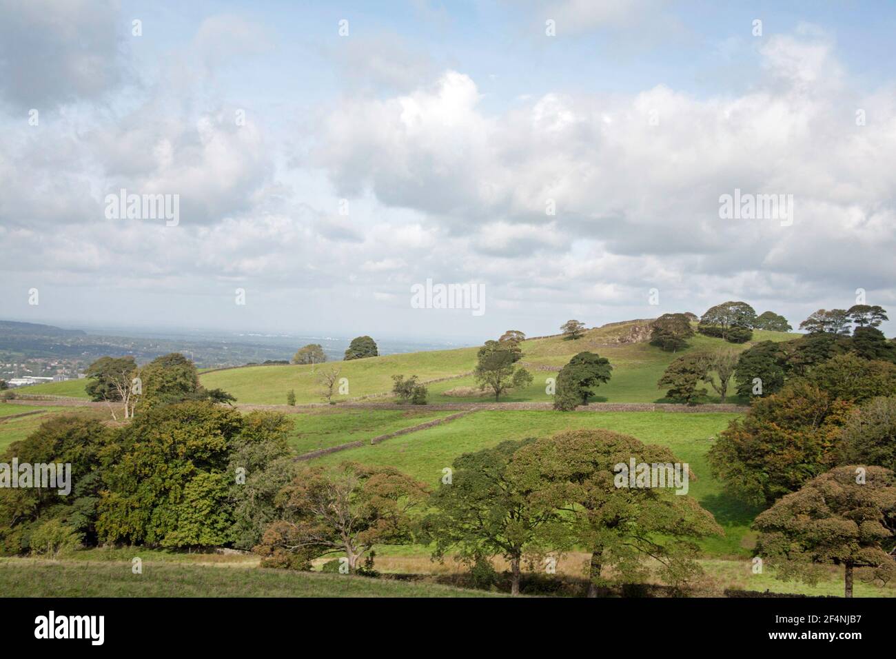 Tegg's Nose Country Park Macclesfield Cheshire Inghilterra Foto Stock
