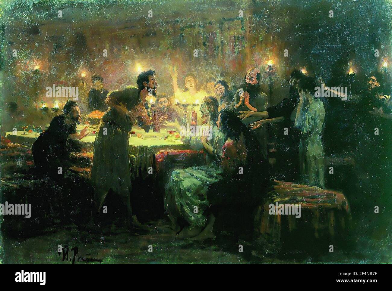 Ilya Repin - se non tutti i 1896 Foto Stock