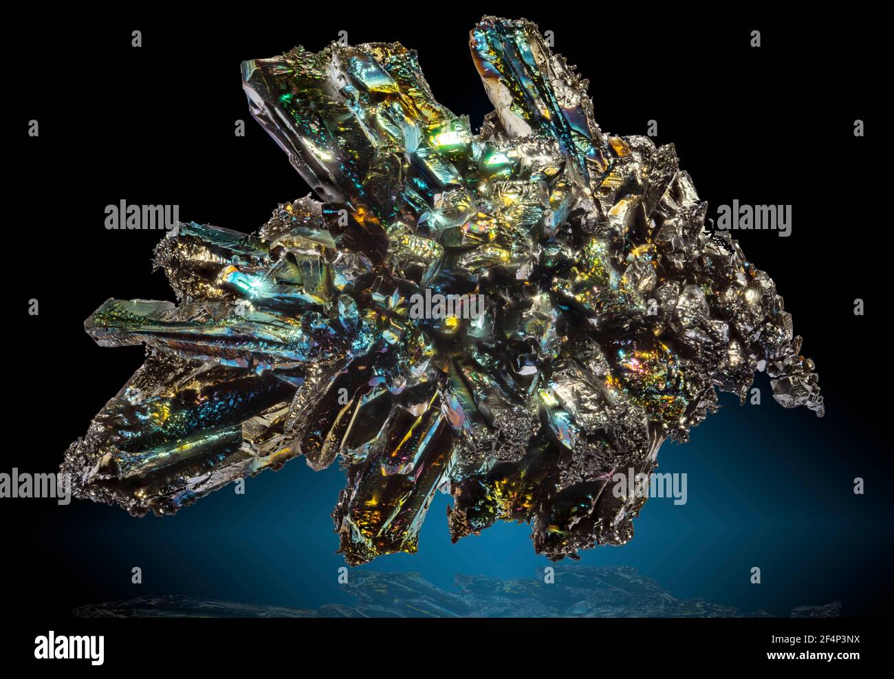 Il vanadio è un elemento chimico con il simbolo V e il numero atomico 23. Foto Stock