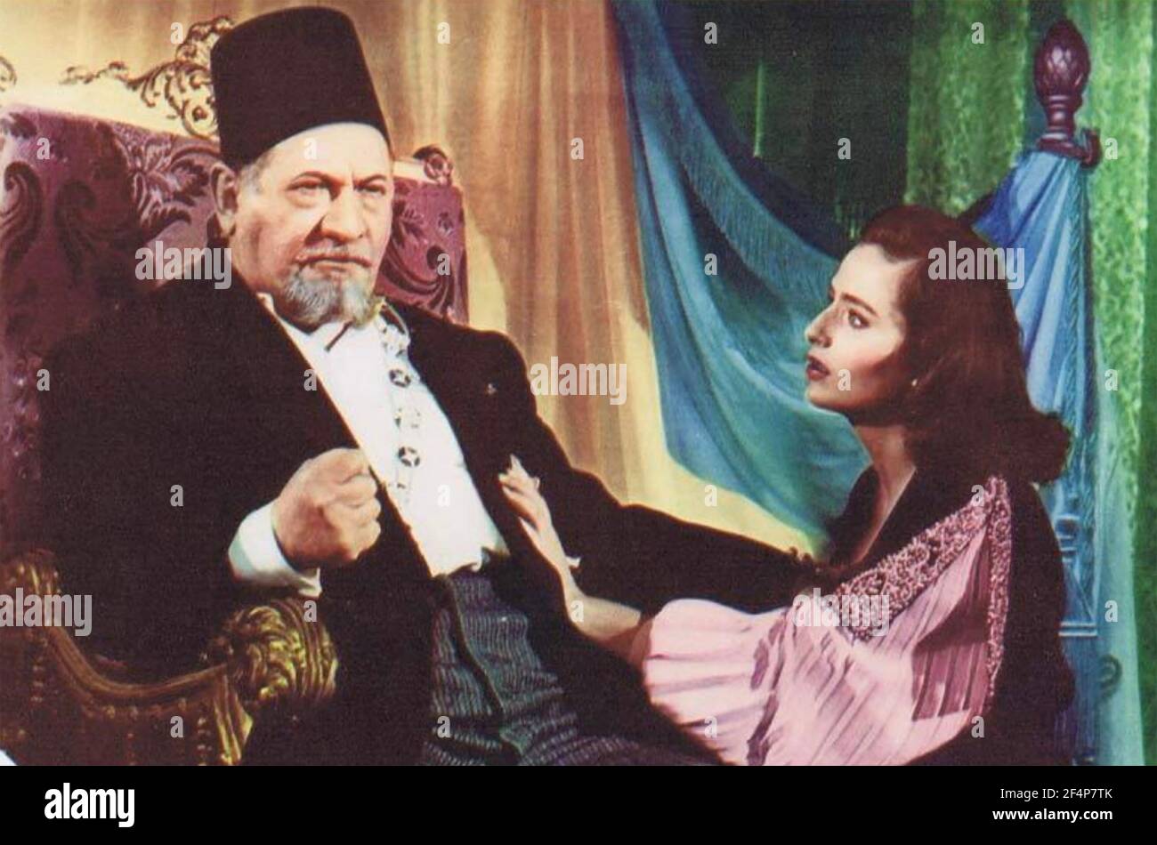 HAREM di ABDULLA aka Abdulla il grande film del 1955 con Gregory Ratoff e Marina Berti Foto Stock