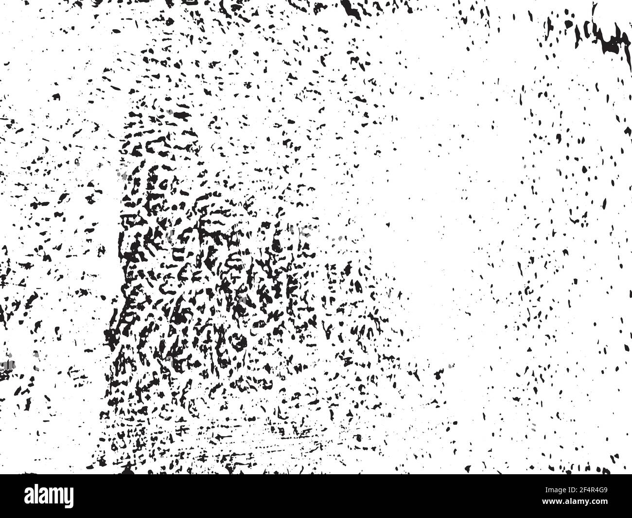 Grunge bianco e nero. Texture di sovrapposizione di emergenza. Concetto astratto di polvere superficiale e di fondo sporco. Immagine di soccorso semplicemente luogo Illustrazione Vettoriale