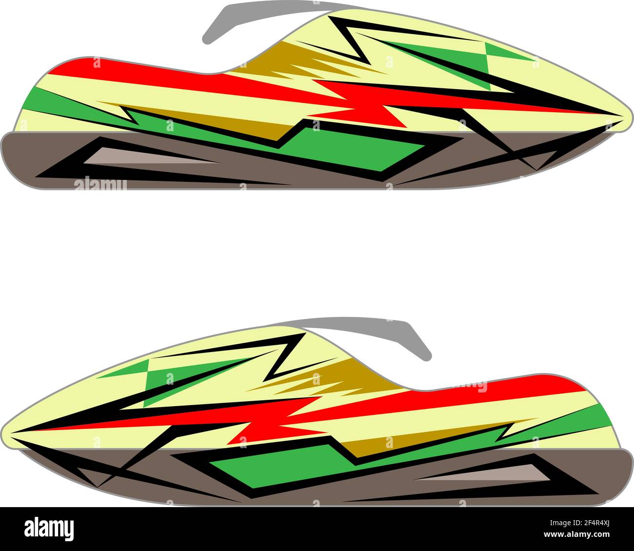 Motoslitta, motoslitta, Moto, Bike, Grafica scooter, Striscia : Illustrazione vettoriale pronta per il vinile Illustrazione Vettoriale