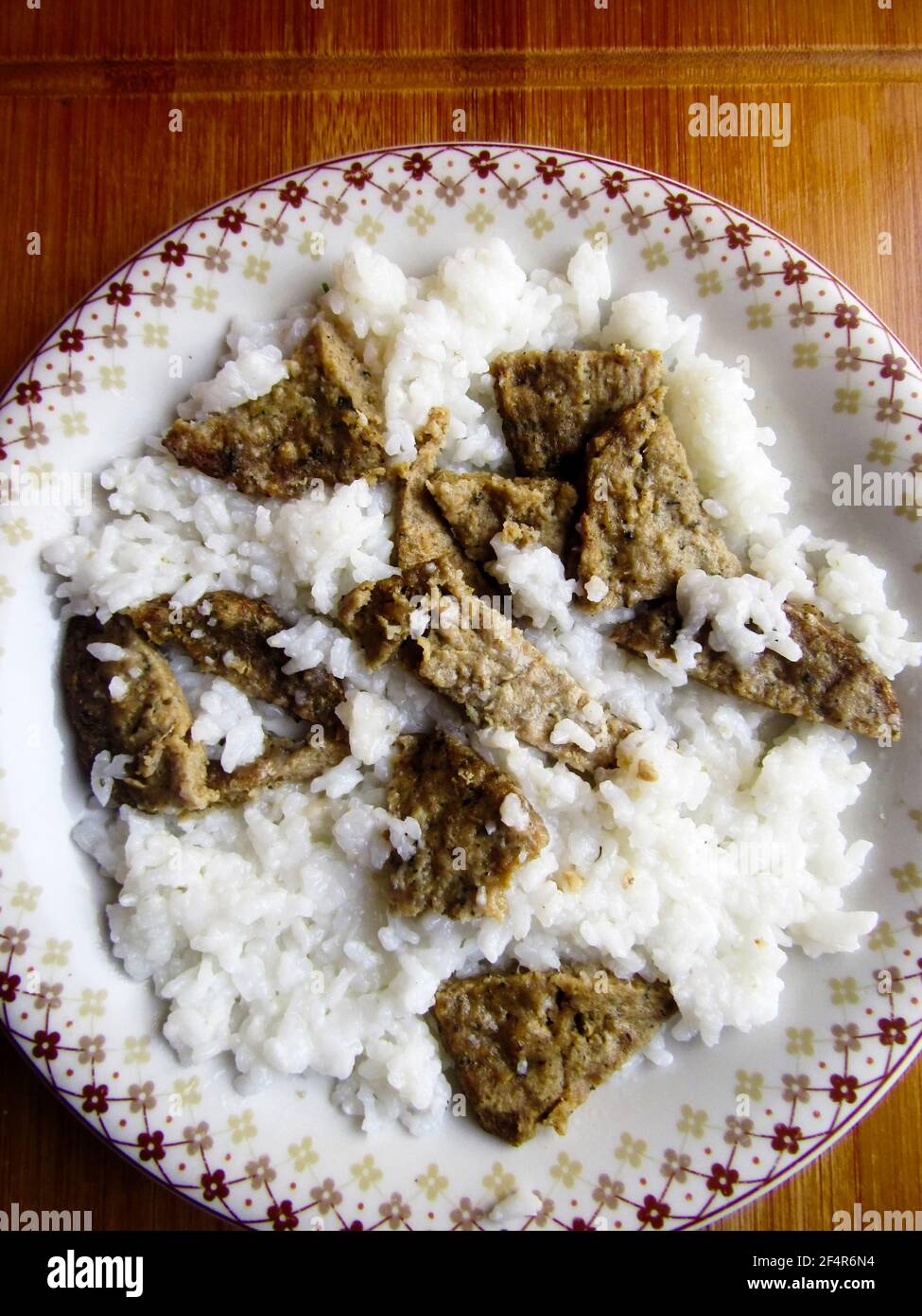 Kofta Kebab turco 'Köfte' con riso Foto Stock