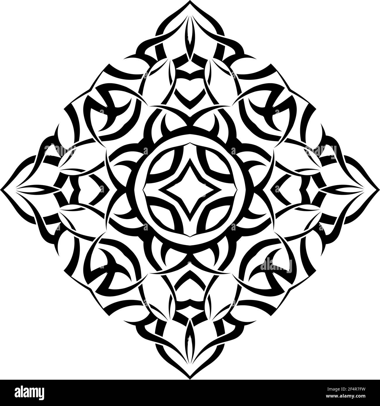 Tatuaggi Tribal Design arte vettoriale Illustrazione Vettoriale