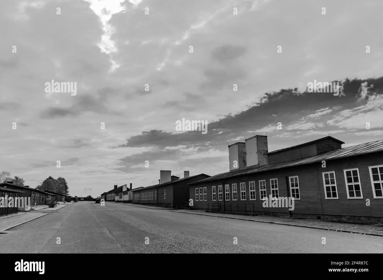 mauthausen, austria, 26 marzo 2019, kz memorial mauthausen, campo di concentramento Foto Stock