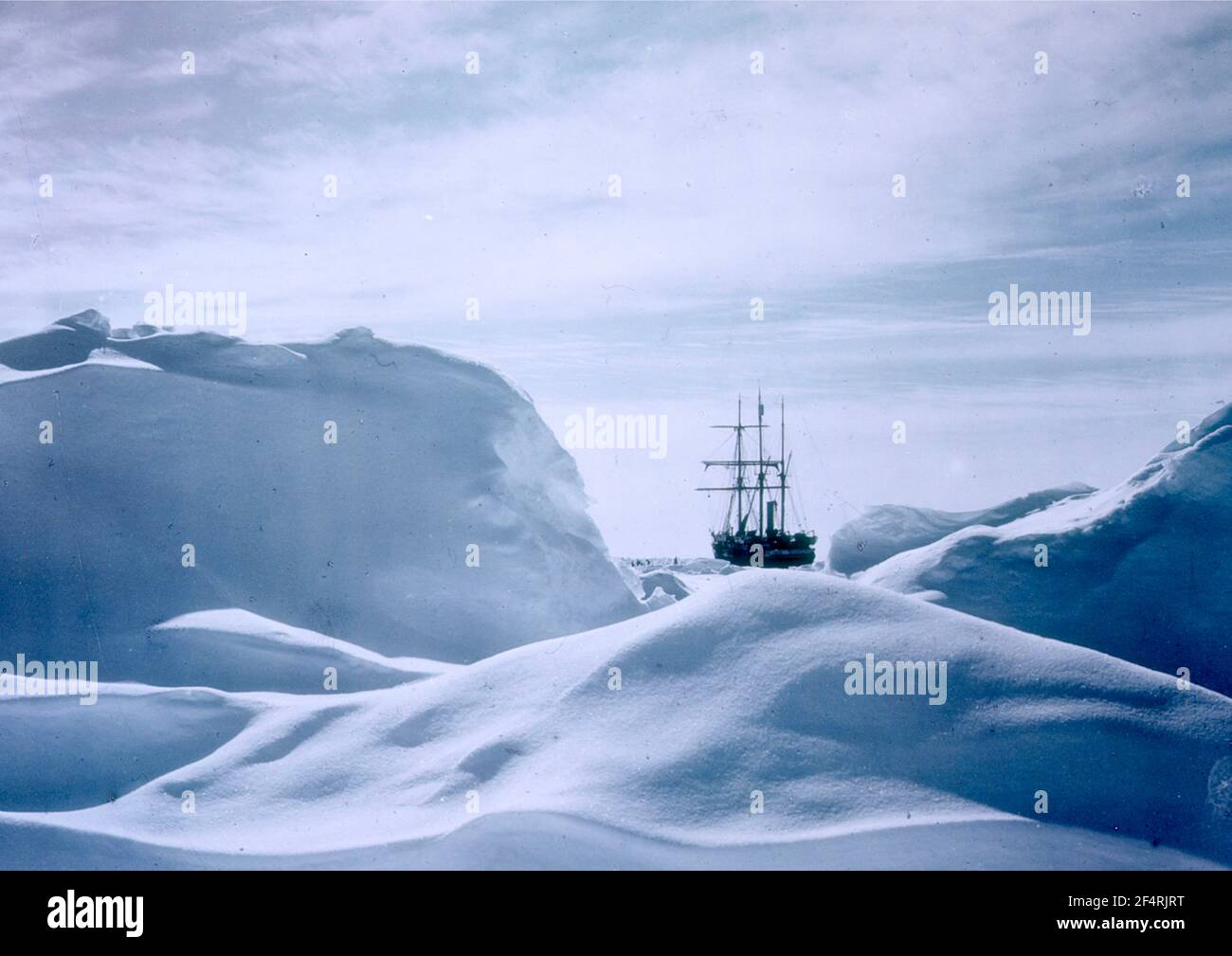 Scorcio dell'Endurance - spedizione di Shackleton - 1914-1917 Foto Stock