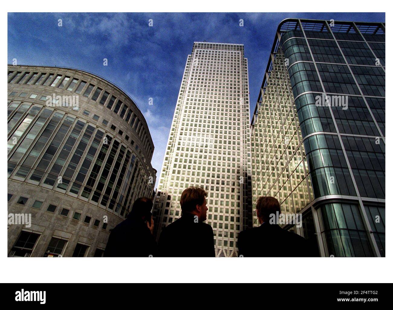 Edificio Canary Wharf a Londra E14 Foto Stock