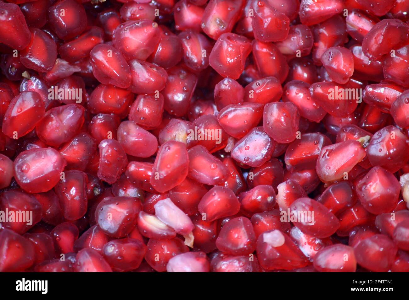 Semi rossi di melograno in una ciotola : (pix SShukla) Foto Stock