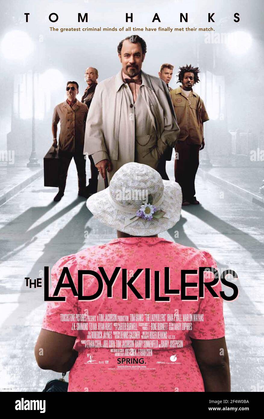THE LADYKILLER (2004), diretto da ETHAN COEN e JOEL COEN. Credit: TOUCHSTONE PICTURES/JACOBSON COMPANY / Album Foto Stock
