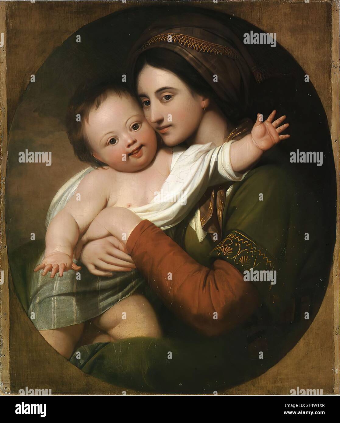 Benjamin West - Benjamin Benjamin West suo figlio Raffaello C 1767 Foto Stock