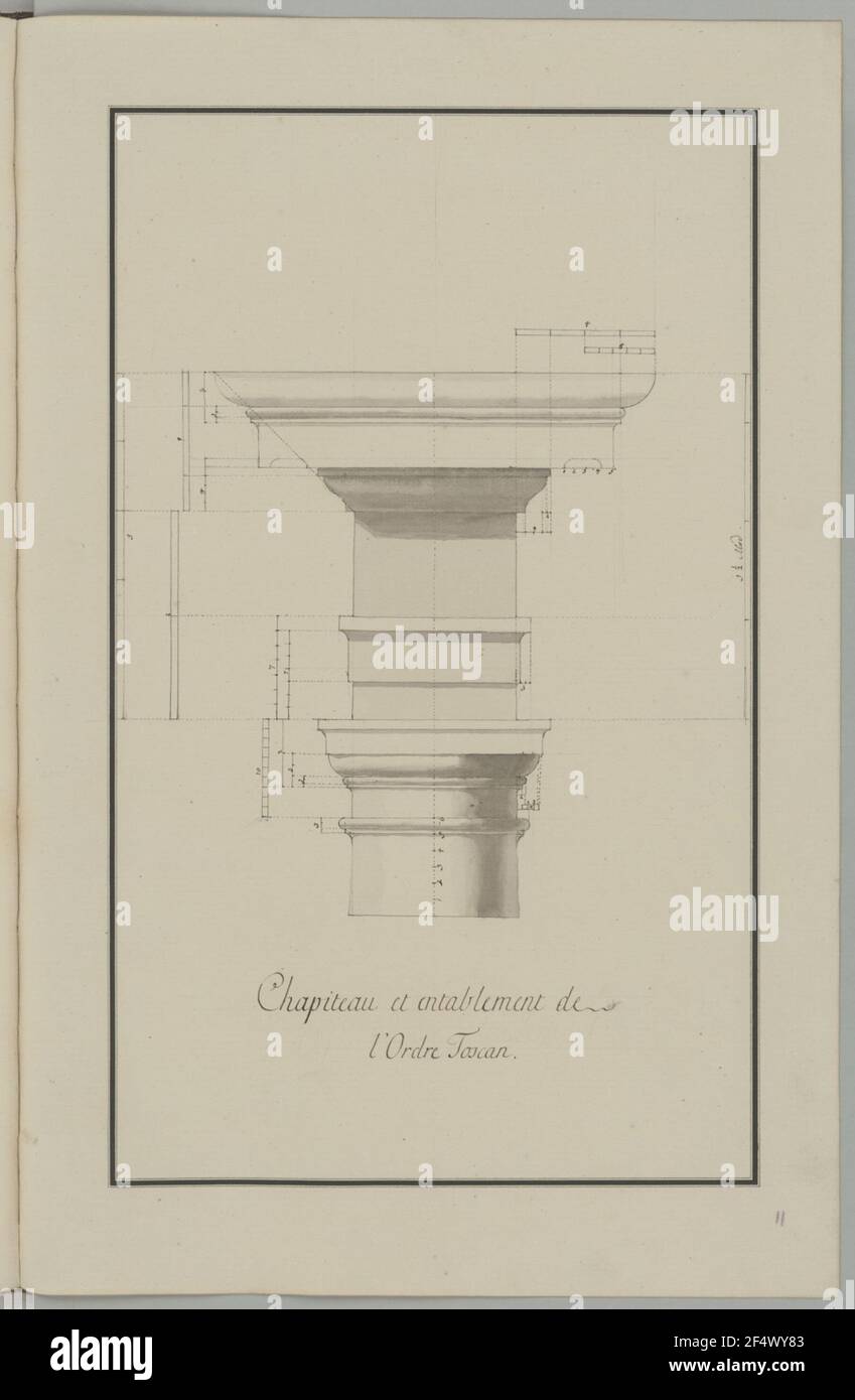Pilastro Ordine Toscano, Capitolo e Celebrazione Foto Stock