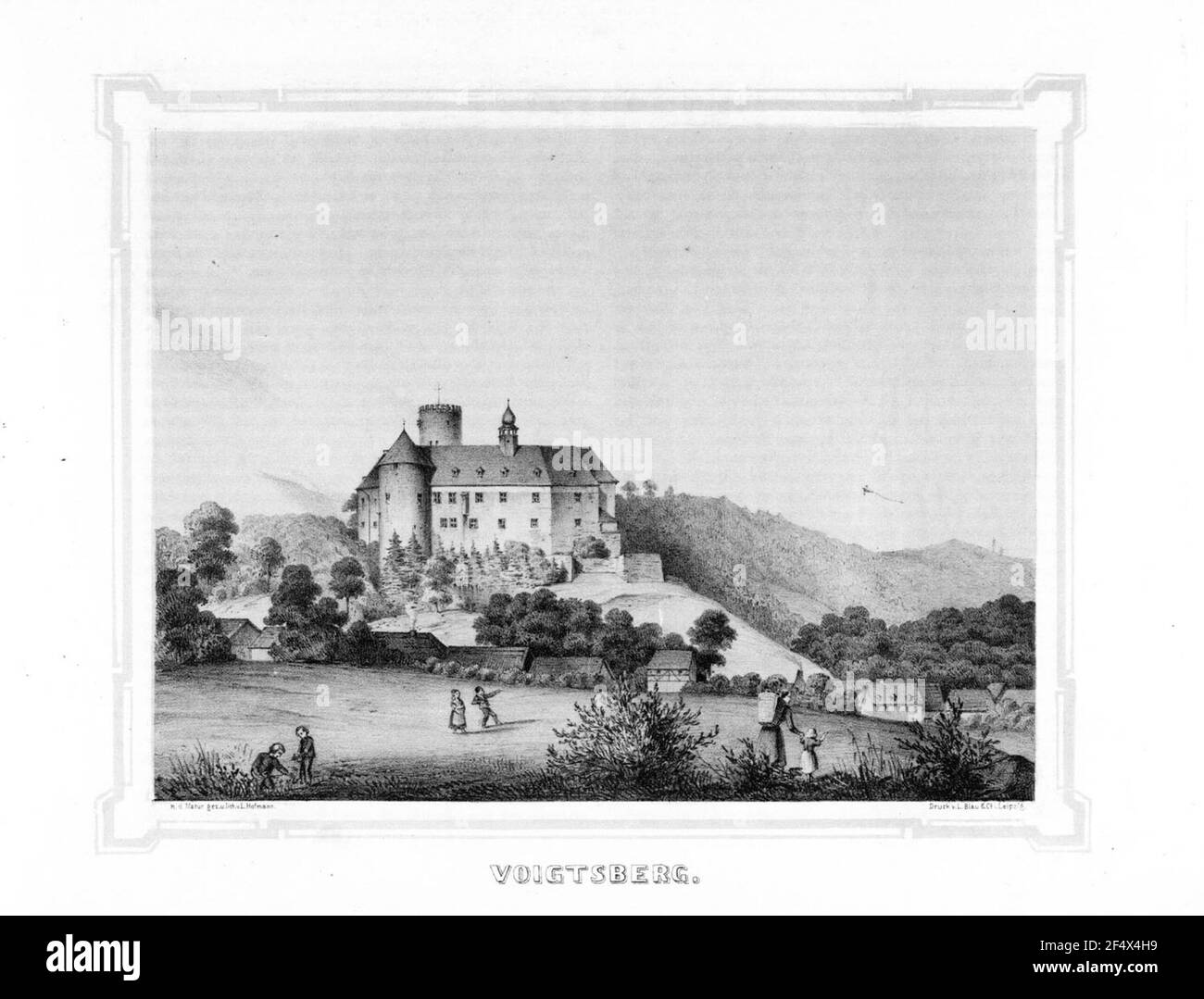 Voigtsberg Foto Stock