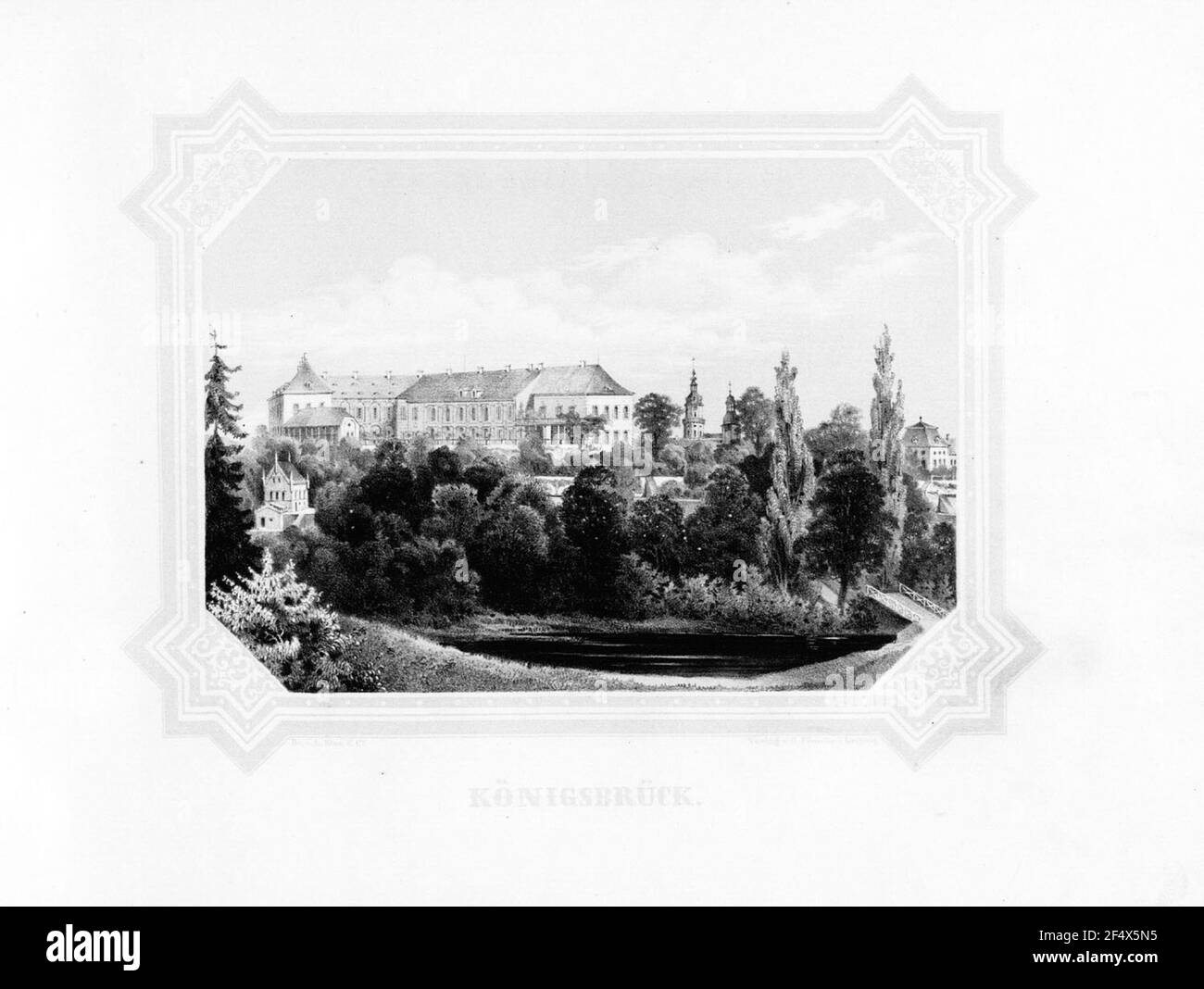 Königsbrück Foto Stock