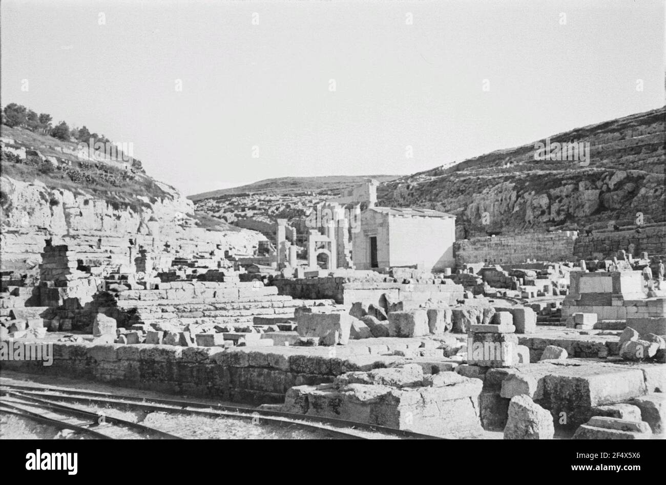 Foto di viaggio Libia. Kyrene, antica città greca Foto Stock
